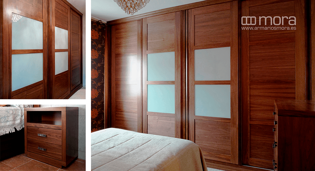 hecho personalizado dormitorio armario empotrado de madera